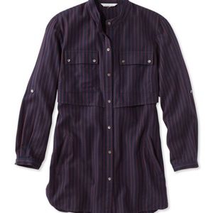 LL Bean striped tunic